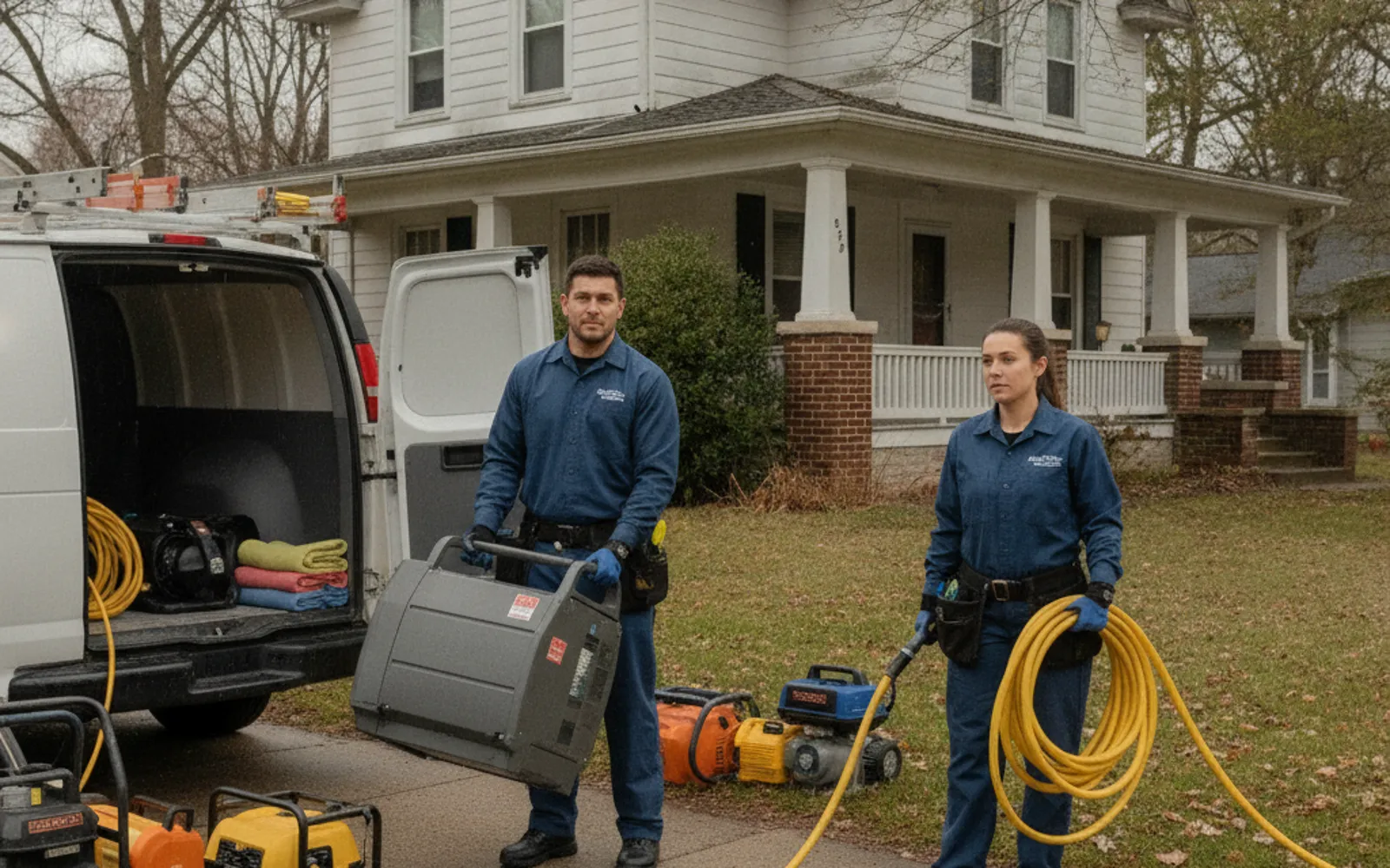 Dayton Water Damage Pros service crew